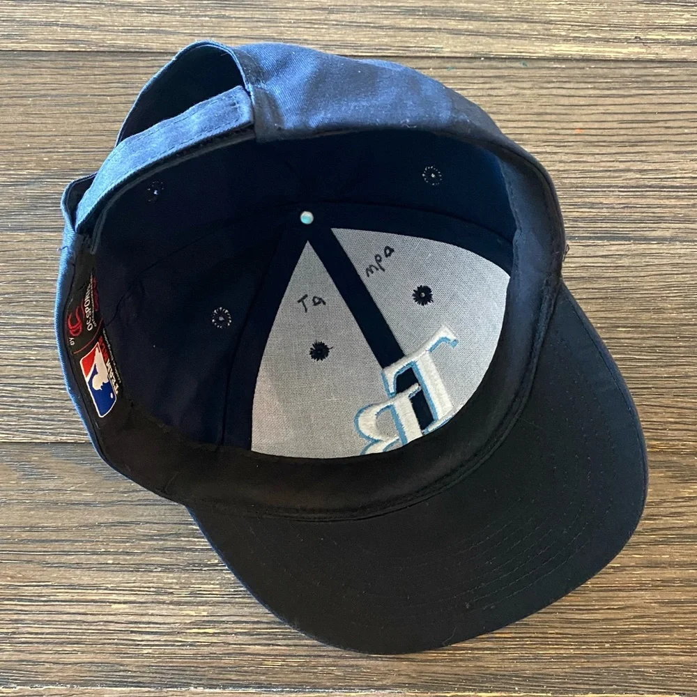 Tampa Bay Rays Dad Hat Adjustable One Size Blue Team MLB Baseball Cap Unisex